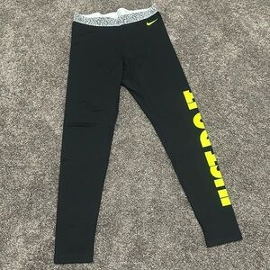 Nike Pro Hyperwarm Mezzo Waistband Tights size Large